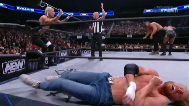 Darby Allin & The AEW International Champ Orange Cassidy Picks Up The Victory ｜ AEW Dynamite