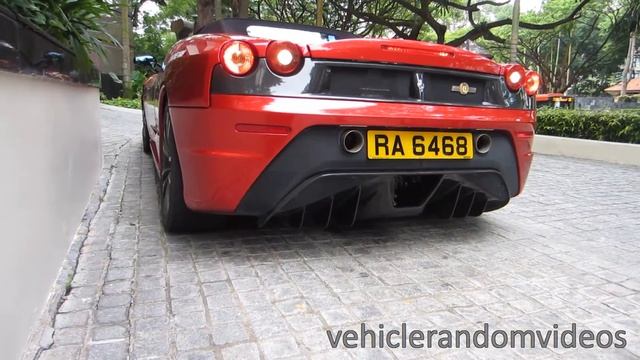 FRANCK MULLER SUPERCAR TOUR 2011: Ferrari 430 Scuderia 16M Spyder Startup!