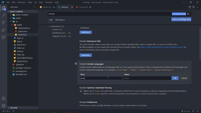 Enable Emmet Support For React | Urdu & Hindi смотреть онлайн