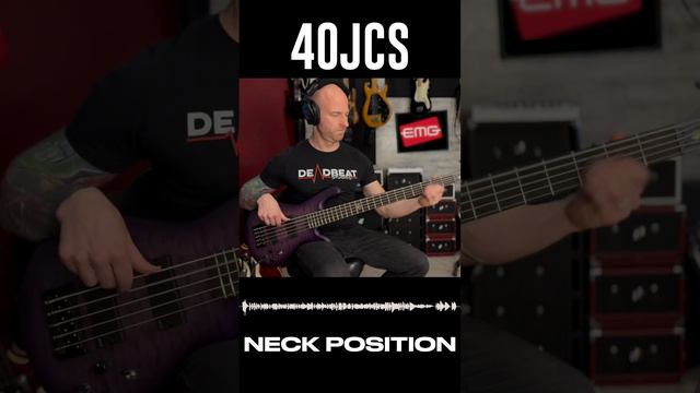 EMG 40JCS vs 40JX-CS Neck Position смотреть онлайн