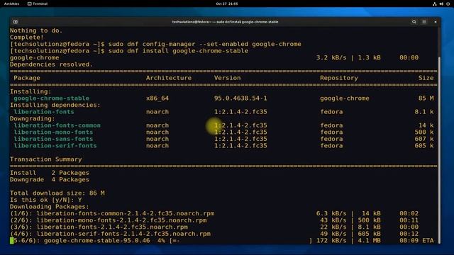How to Install Chrome Browser on Fedora 35 | Installing Chrome Browser on Fedora 35 2021 смотреть онлайн