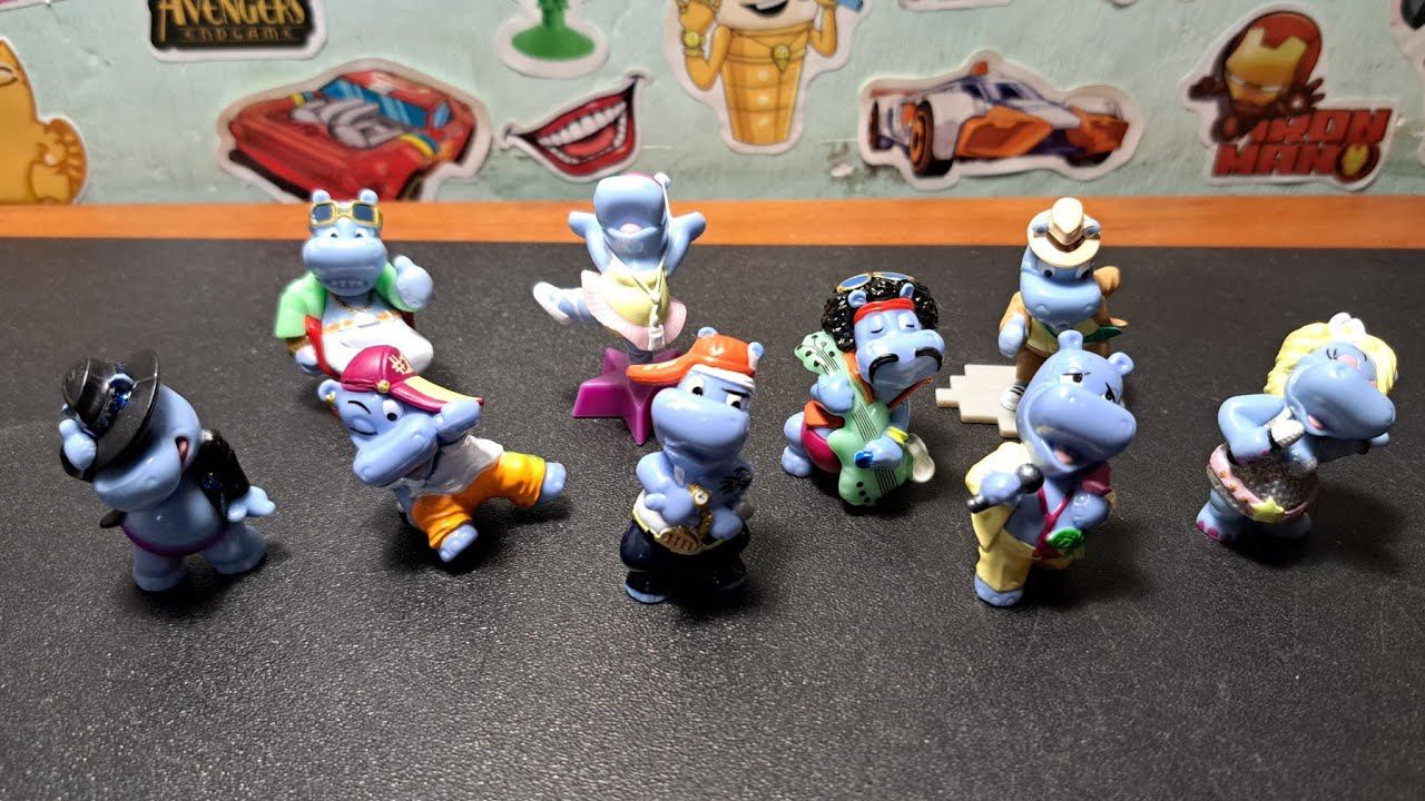 Шоу БЕГЕМОТОВ из Киндер-Сюрпризов / Обзор коллекции 2009 года! смотреть онлайн