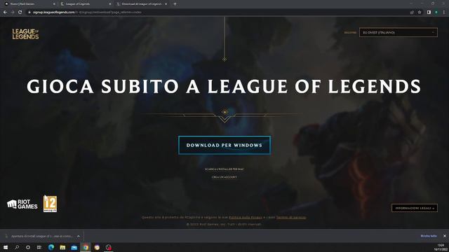 Come scaricare ed installare League of Legends смотреть онлайн