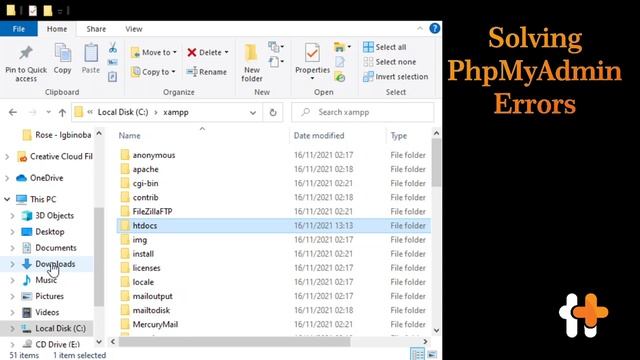 Solving PhpMyAdmin Errors смотреть онлайн