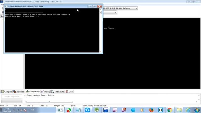 Learn C++ In Arabic -- #16 -- math.h - sqrt/pow смотреть онлайн