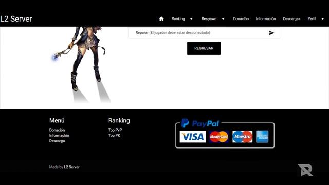 Lineage 2 sitio web - Perfil V2 смотреть онлайн