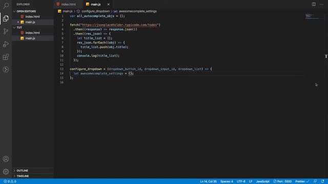 Tutorial #3 Build an autocomplete input box | Build a Web Document Management System смотреть онлайн