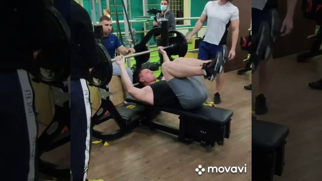 Соревнования по русскому жиму, штанга 75 кг. смотреть онлайн