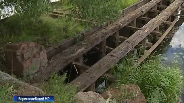 В Борисоглебском районе обмелела река Устье смотреть онлайн
