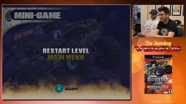Monster Jam Maximum Destruction - Nintendo GameCube (The Sunday Versus) смотреть онлайн