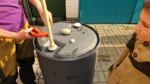 Делаем летний душ в теплице.