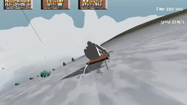 прохождение игры Extreme Luging 3D смотреть онлайн
