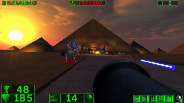 Serious Sam: The First Encounter | Gameplay Walkthrough | #15 The Great Pyramid (END) смотреть онлайн