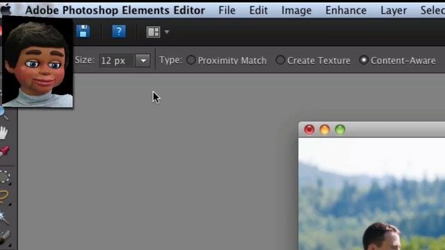 Adobe Photoshop Elements 10 Removing Large Objects Tutorial смотреть онлайн