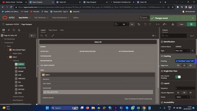 Interactive/Classic Report Checkbox Remember when pagination Change || Oracle Apex || xfactor смотреть онлайн