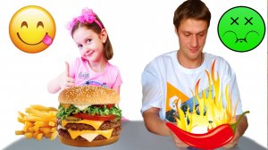 Игра сладость гадость!!! Папа попал!!! ???