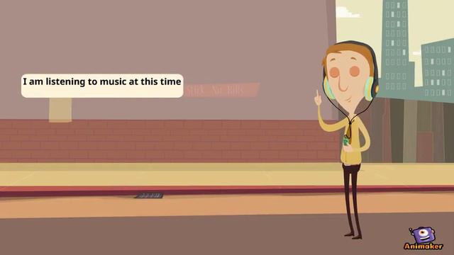 PRESENT CONTINUOUS TENSE смотреть онлайн