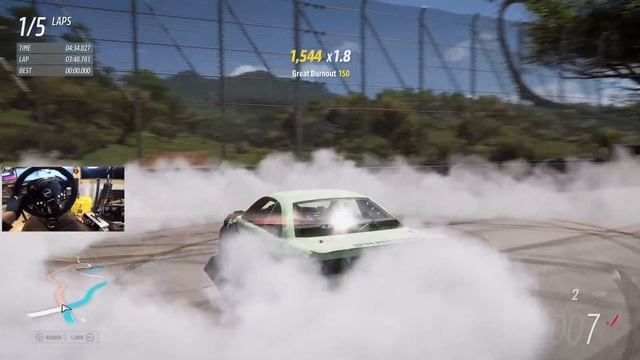 Forza Horizon 5 w/Wheel - FD 240sx vs ShinyOdd's STUNT Track!! 10/10 Recommend Trying! смотреть онлайн