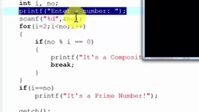 19. WAP to check whether number is Prime or not using C Programming (Method 1) by Aman Kumar смотреть онлайн