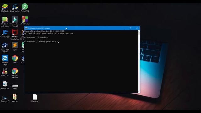 How to Run a JAVA Code in Command Prompt || CMD. смотреть онлайн
