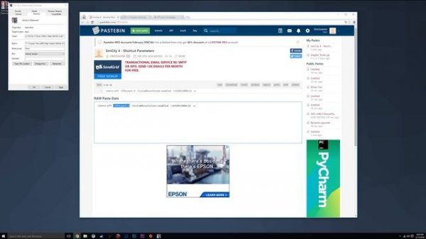 How to run SimCity 4 in Hardware Mode under Windows 10 - Tutorial