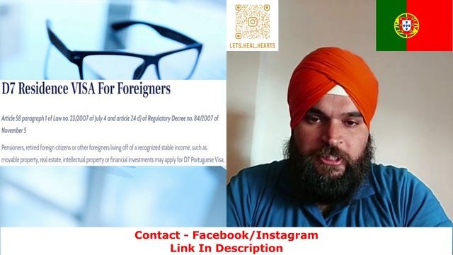 Portugal Immigration Update | D7 Visa Type | How Can Apply | Where to Apply | Visa Success 100% | смотреть онлайн