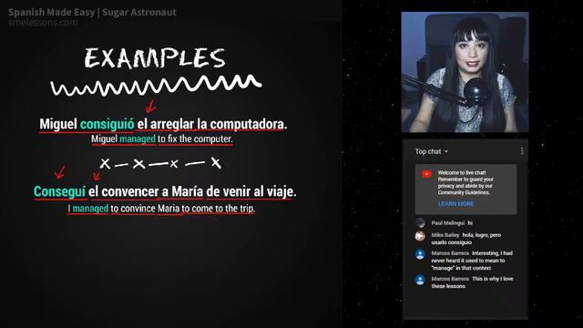Learn Spanish: CONSEGUIR | Spanish Word of the Day #344 [Spanish Lessons] смотреть онлайн