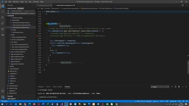 ?Tutorial: Get UserID in Angular Client from from ASP Core API Identity смотреть онлайн