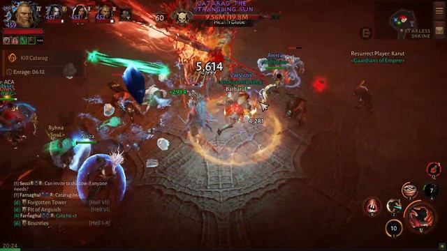 Diablo Immortal, 459 Barbarian, Beast cosmetics, Raids, new leg смотреть онлайн