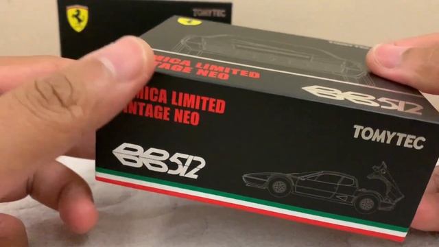 New from Tomica Limited Vintage Neo with Ferrari 512BBi and 512BB смотреть онлайн