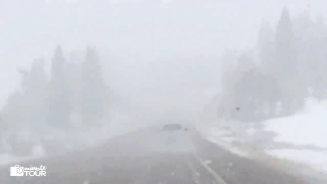 Roadtrip in a Snow Storm - Colorado | MinuteTour смотреть онлайн