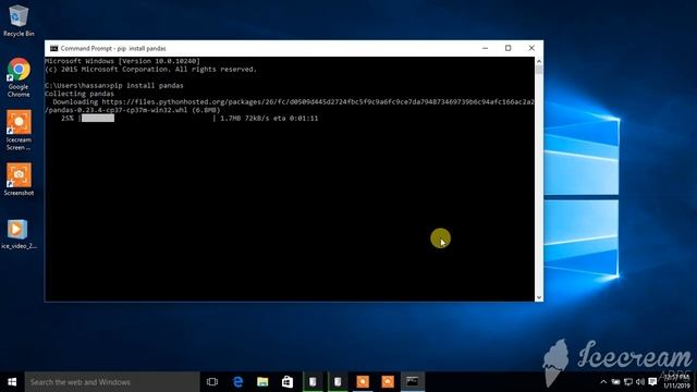 how to install pandas in python windows 10 смотреть онлайн
