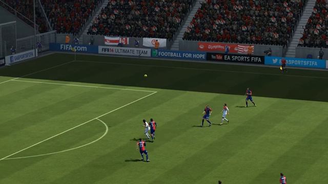 FIFA 14 ОЛИМПИАКОС-Кальяри гол Домингеса. 2 лига. смотреть онлайн