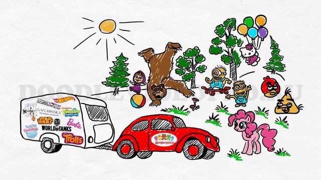 Рисованный рекламный ролик/"Конфитрейд" смотреть онлайн