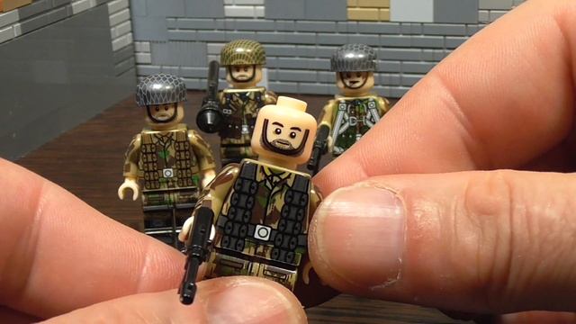 Воздушно-десантные силы вооружённых сил Германии / Обзор фигурок в лего формате смотреть онлайн