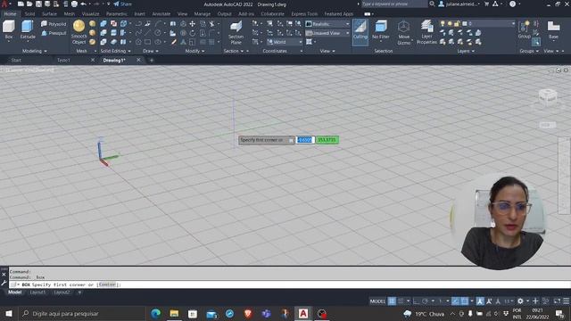 Introdução ao AutoCAD 3D (Parte 1) смотреть онлайн