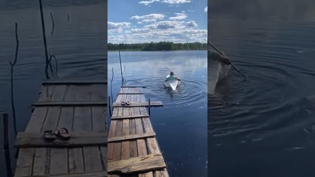 Cамодельная Байдарка за 300 руб. | По лайфкаху Адвоката Егорова из подручных средств: веток и пленки