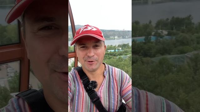 На колесе обозрения Роев Ручей Красноярск. #отпуск #роевручей #красноярск смотреть онлайн