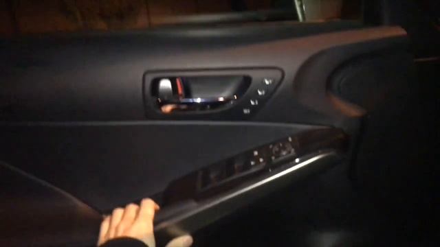 Обзор Lexus Is 300h 1.th Person Perspektive