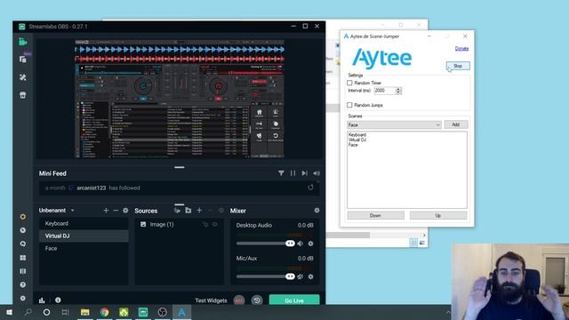 Automatic Scene Switcher For DJs (Streamlabs OBS)