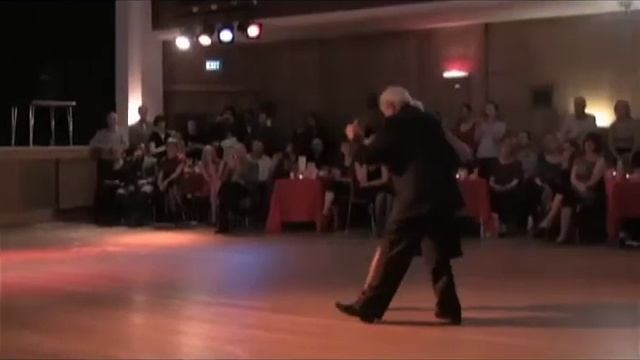 Carlos And Rosa Perez Dance To Canaro's 'Poema' At Carablanca Milonga, London