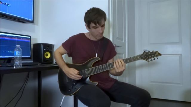 VEIL OF MAYA | Fracture | GUITAR COVER FULL (NEW SONG 2017) HD смотреть онлайн