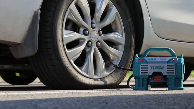 ИТТ България ЕООД - Акумулаторен компресор за гуми TOTAL TACLI2002, LED, 20 V, 160 PSI смотреть онлайн