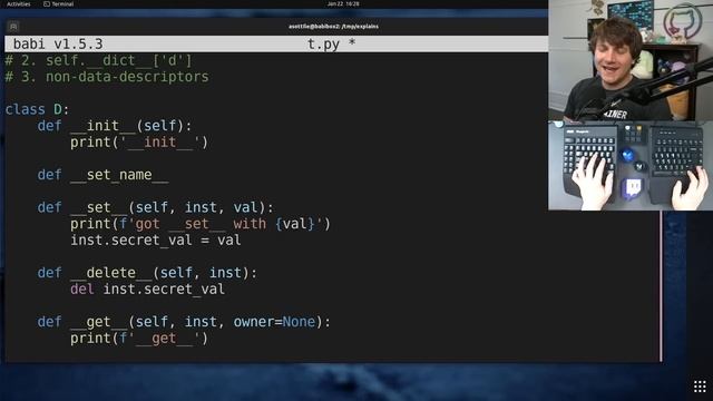 python descriptors! (advanced) anthony explains #519 смотреть онлайн