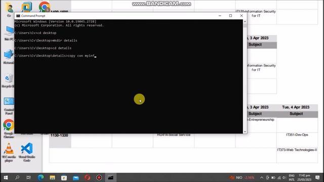 create a txt file in DOS or cmd смотреть онлайн