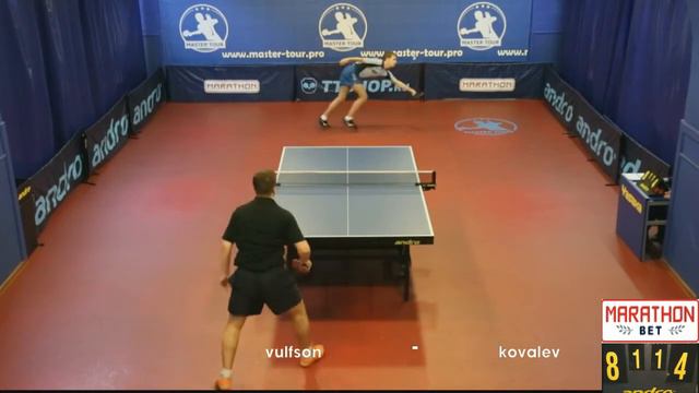 Илья Вульфсон - Александр Ковалёв 3:2 за 5-6 место смотреть онлайн