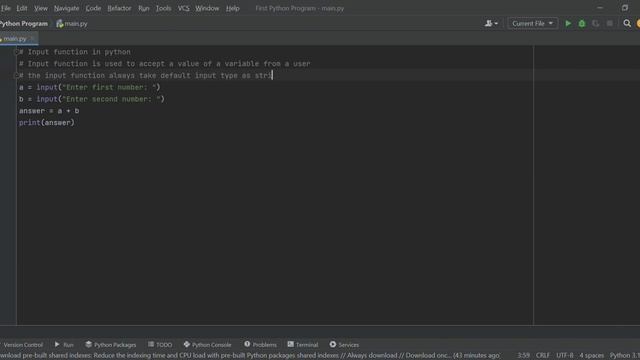 Python For Beginners | Tutorial #5 | Input() Function And Operations on Strings смотреть онлайн
