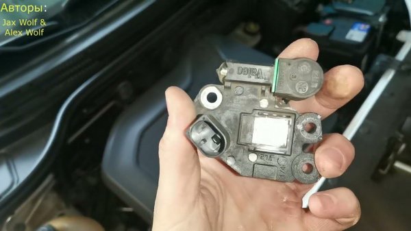 Установка нового реле-регулятора в генератор Белой Весты. (обзор + отзыв)