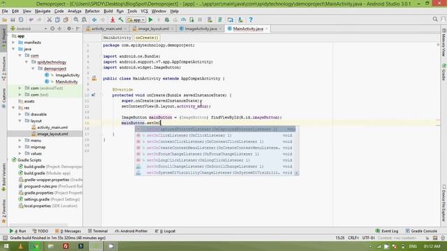 How to Open New Activity with ImageButton in Android Studio смотреть онлайн