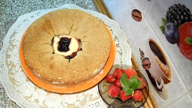 БЫСТРЫЙ ПИРОГ, ЛЕНИВАЯ ВАТРУШКА ЗА 30 МИНУТ БЕЗ ДРОЖЖЕЙ | Irina Belaja смотреть онлайн